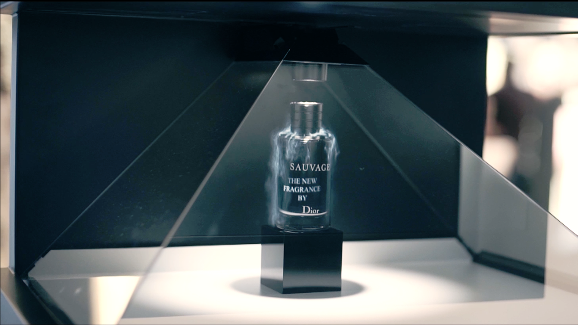Dior Sauvage holographic promotion 